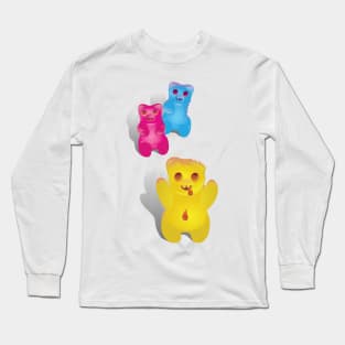 Zombie Gummy Bears Long Sleeve T-Shirt